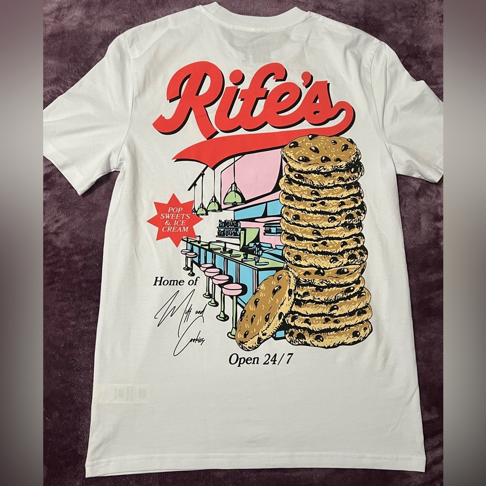 Unisex Matt Rife's Diner White T-Shirt